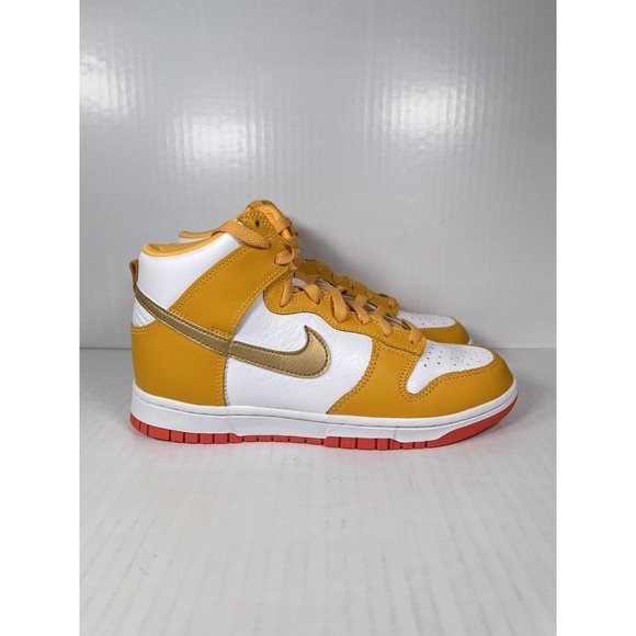 Nike Dunk High University Gold Womens Size 8.5 DQ4691-700 BRAND NEW - Picture 1 of 8